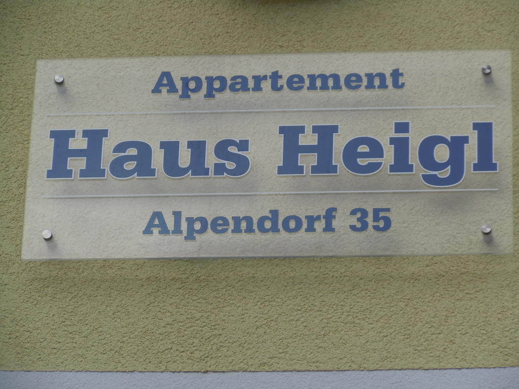 Apartamento Haus Heigl Sankt Johann im Pongau Exterior foto